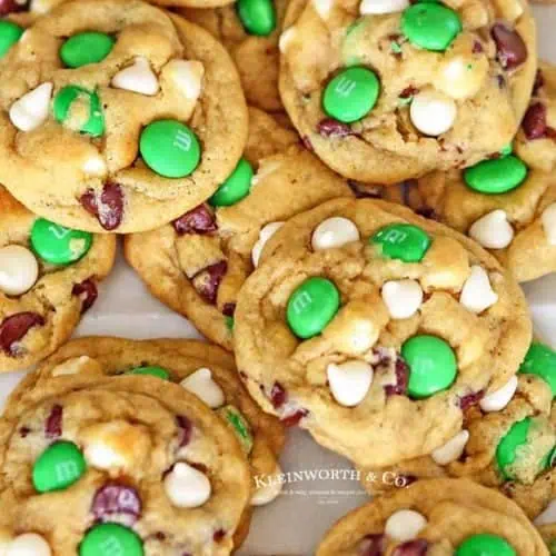 St Patricks Day Chocolate Chip Cookies recipe