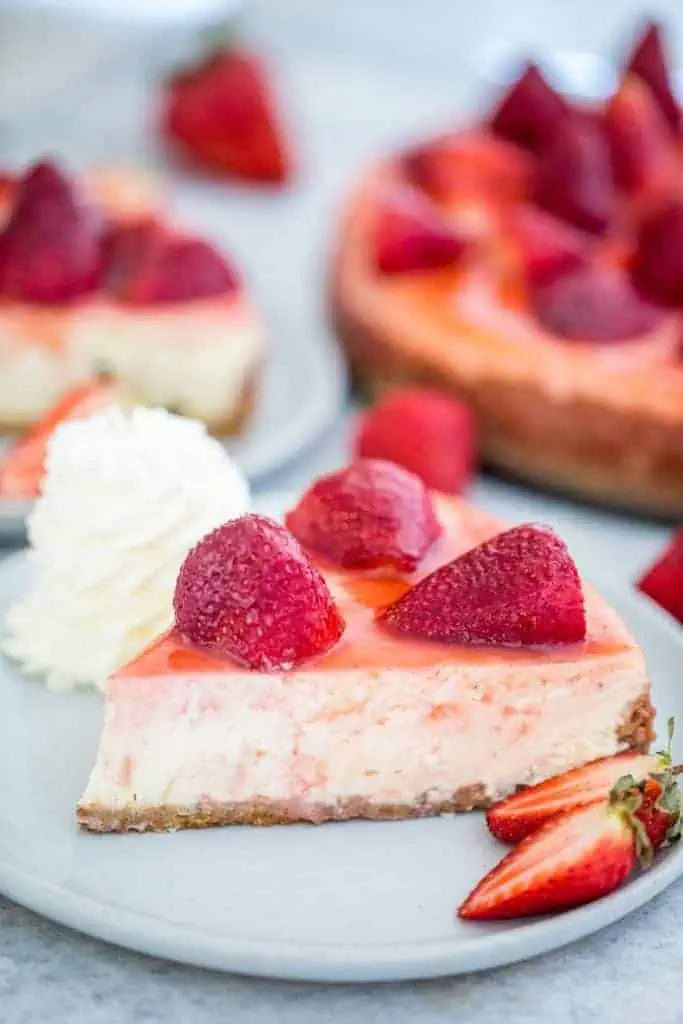 Strawberry Cheesecake Recipe 4