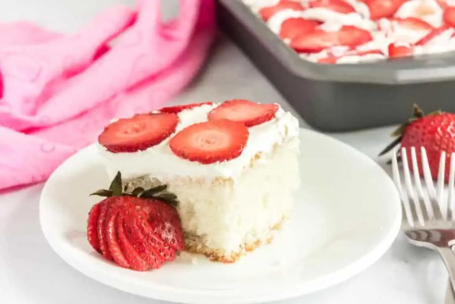 Strawberry Poke Cake Recipe 11 of 11