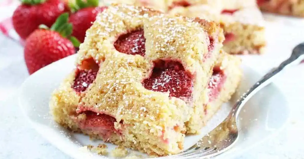 The Easiest Strawberry Slab Cake Recipe Youll Ever Make