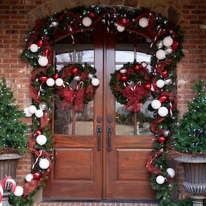 Christmas Garland DIY Door Decoration