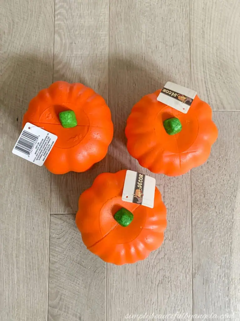 diy dollar store sweater pumpkins 2