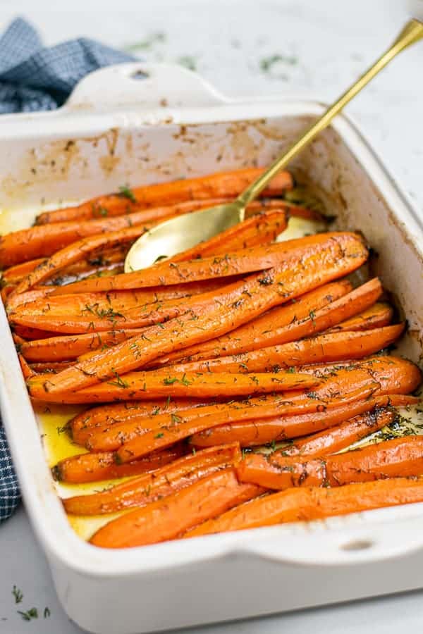featured raosted carrots dill