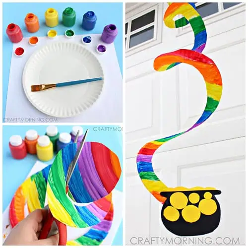 rainbow twirler craft for kids