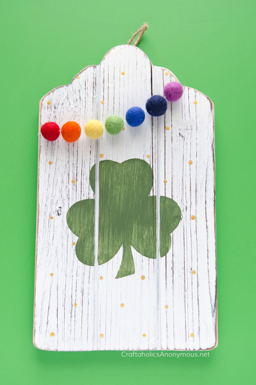 st patricks day sign DIY