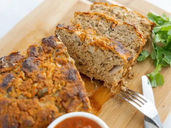 3 70 - Does "Meatloaf Monday" have you down? Spice things up a bit with this flavor-packed Salsa Meatloaf and dance the meatloaf blues away. Lean ground turkey is seasoned with your favorite salsa and mixed with all the normal loaf ingredients to create a fresh, sassy take on that weekly menu appearance. When Salsa Meatloaf comes to play, you will sway to a whole new beat. Cheers to Salsa Meatloaf Mondays!