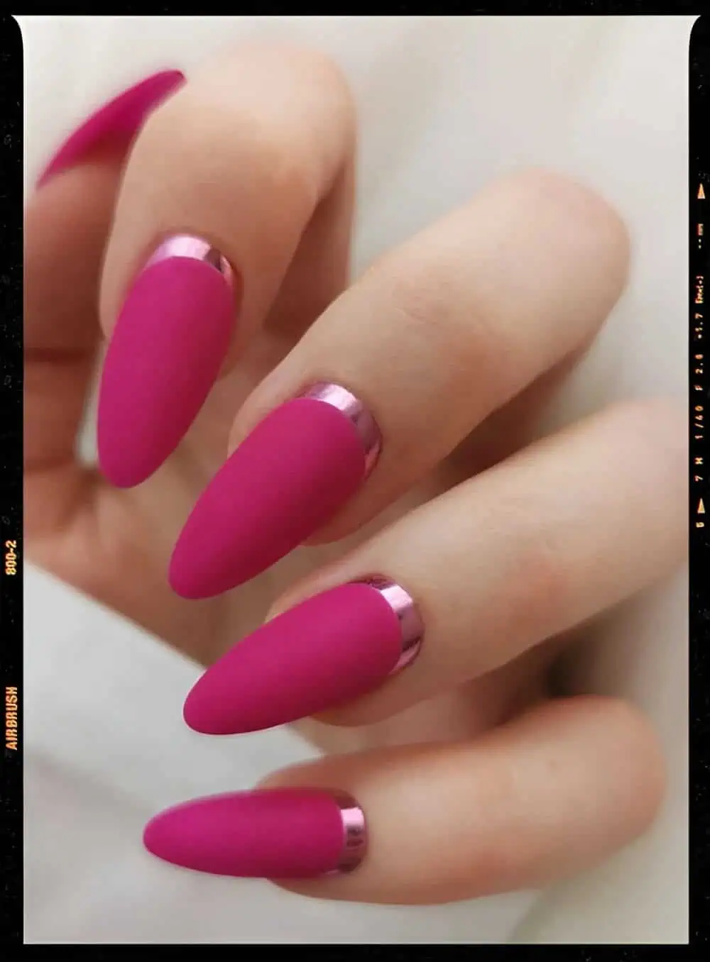 image 26 - Magenta nails go beyond mere fashion; they epitomize audacious personality and flair. Here, we delve into the appeal of magenta nail lacquer, spanning the rich tones of OPI and Essie to the mesmerizing hues of gel varnishes.