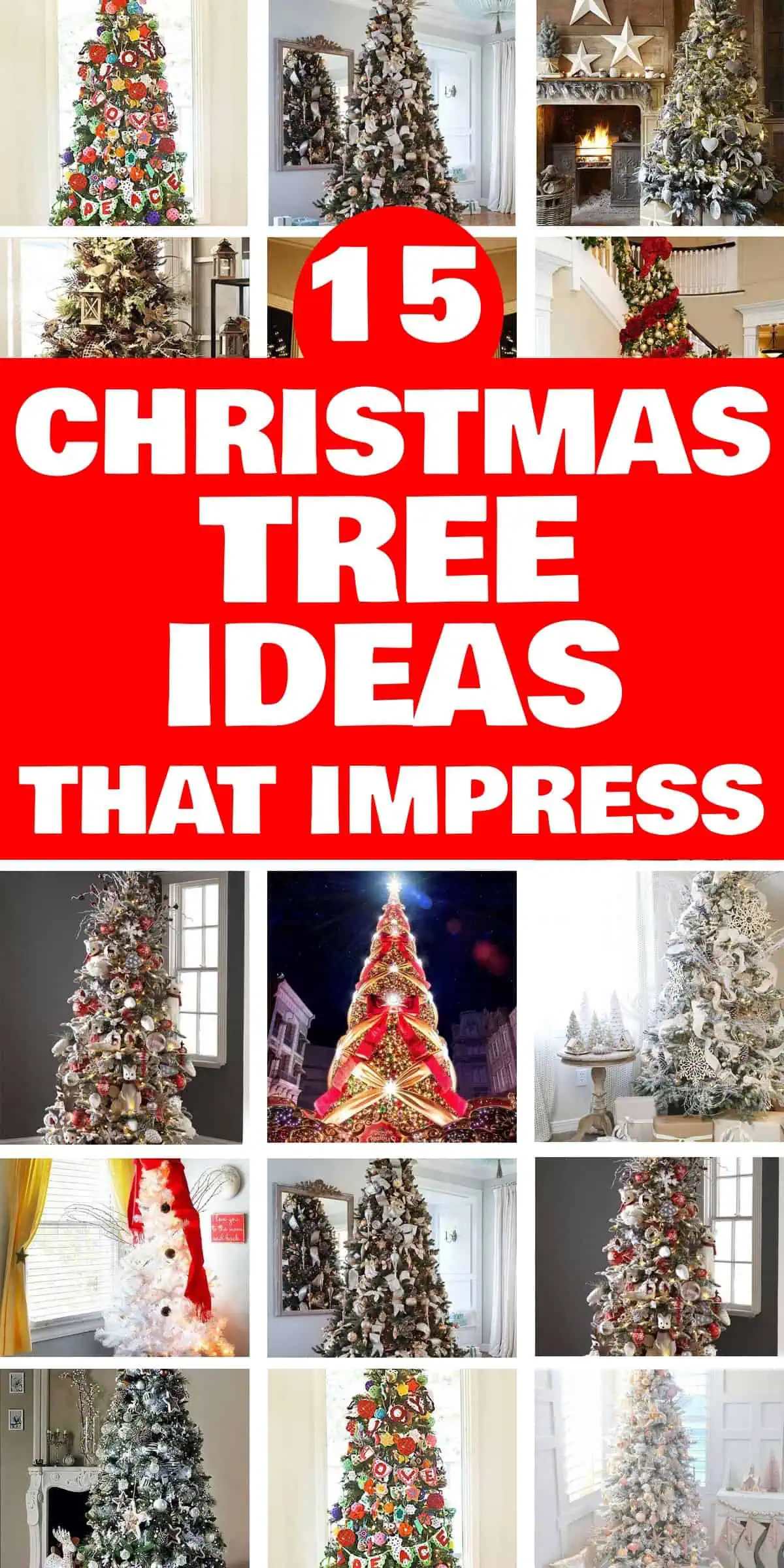 15 Stunning Christmas Tree Ideas 10916034