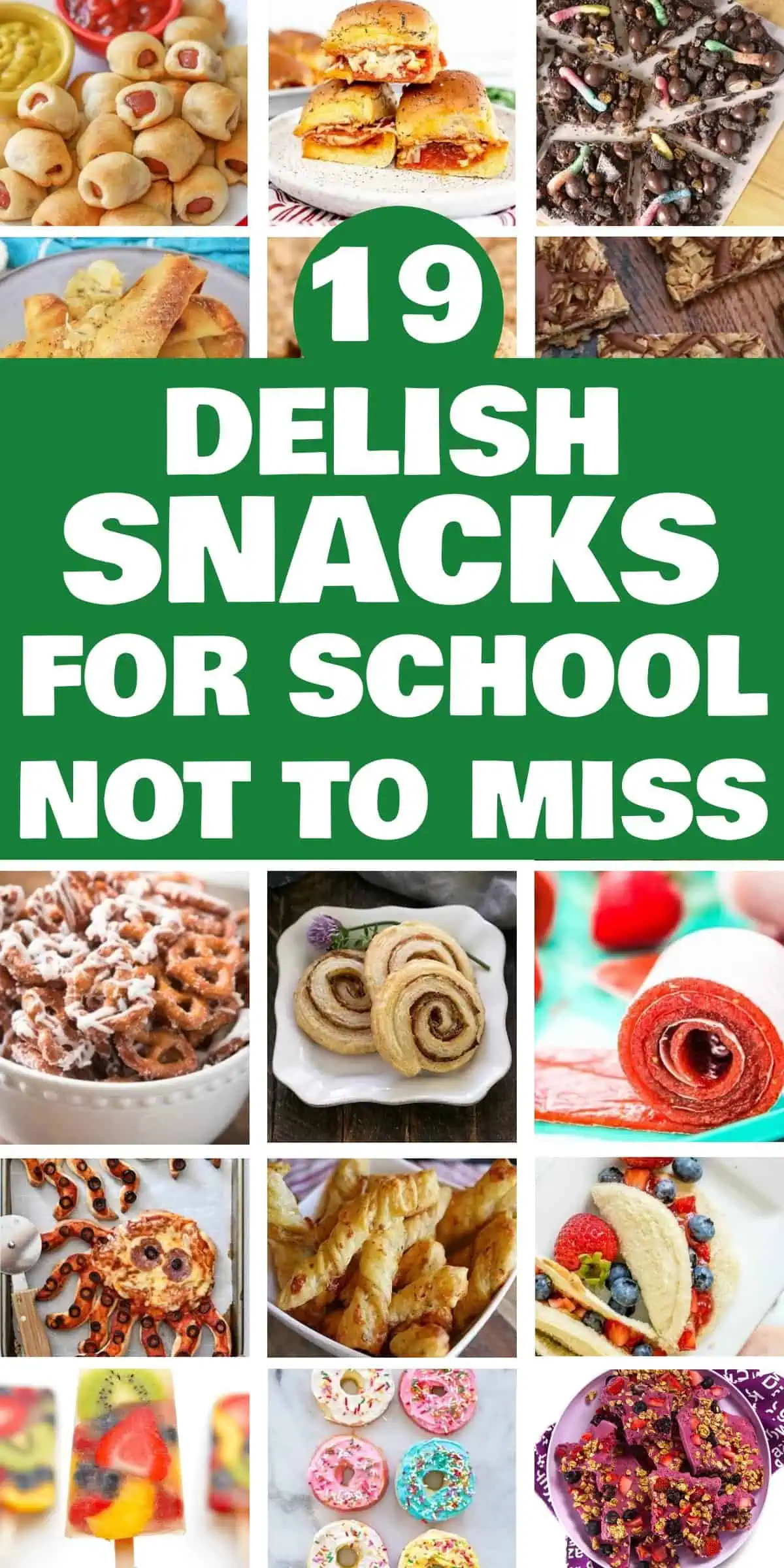 19 Best Snacks For School