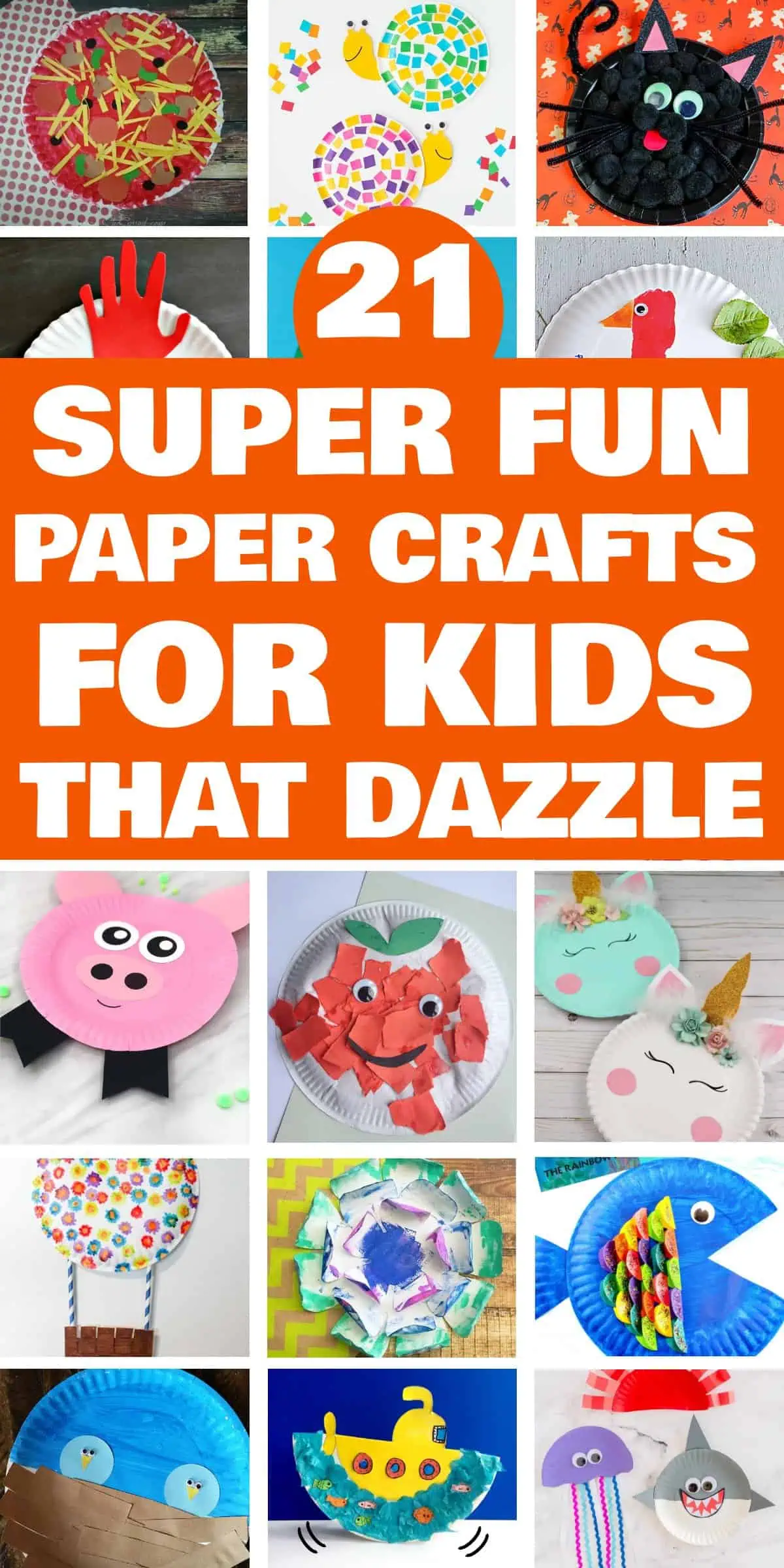 21 Fun Paper Crafts For Kids 2842766