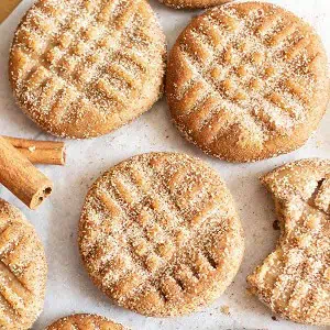 5 Ingredient No Bake Snickerdoodle Cookies Vegan Gluten Free 3