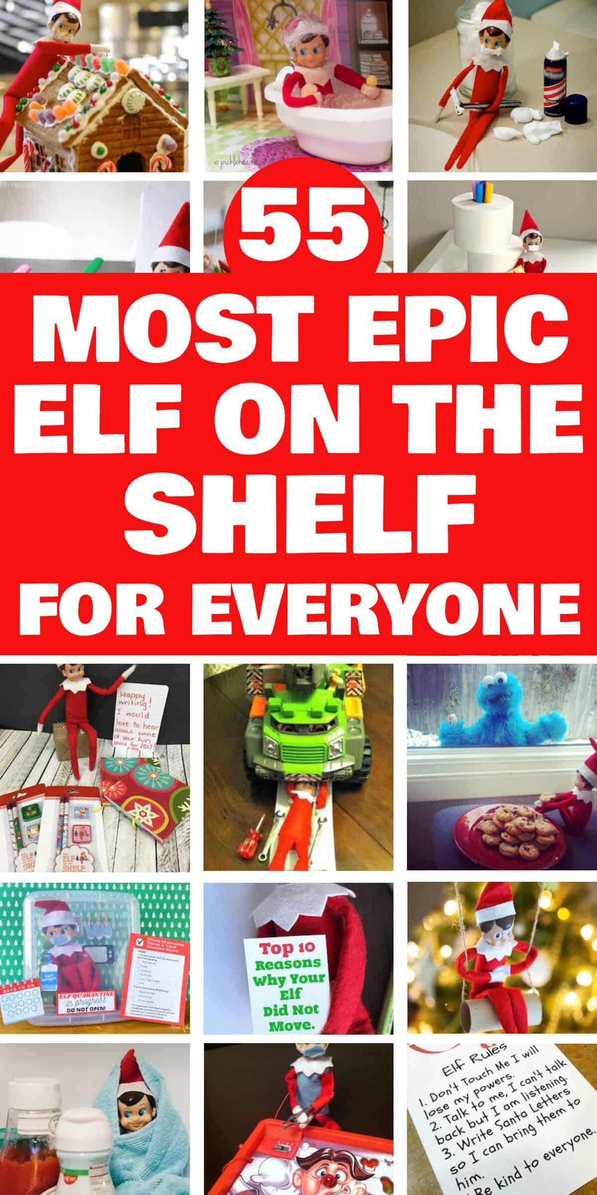 55 Cute Elf on the Shelf Ideas 4960306