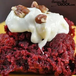 Crock Pot Red Velvet Spoon Cake Recipe