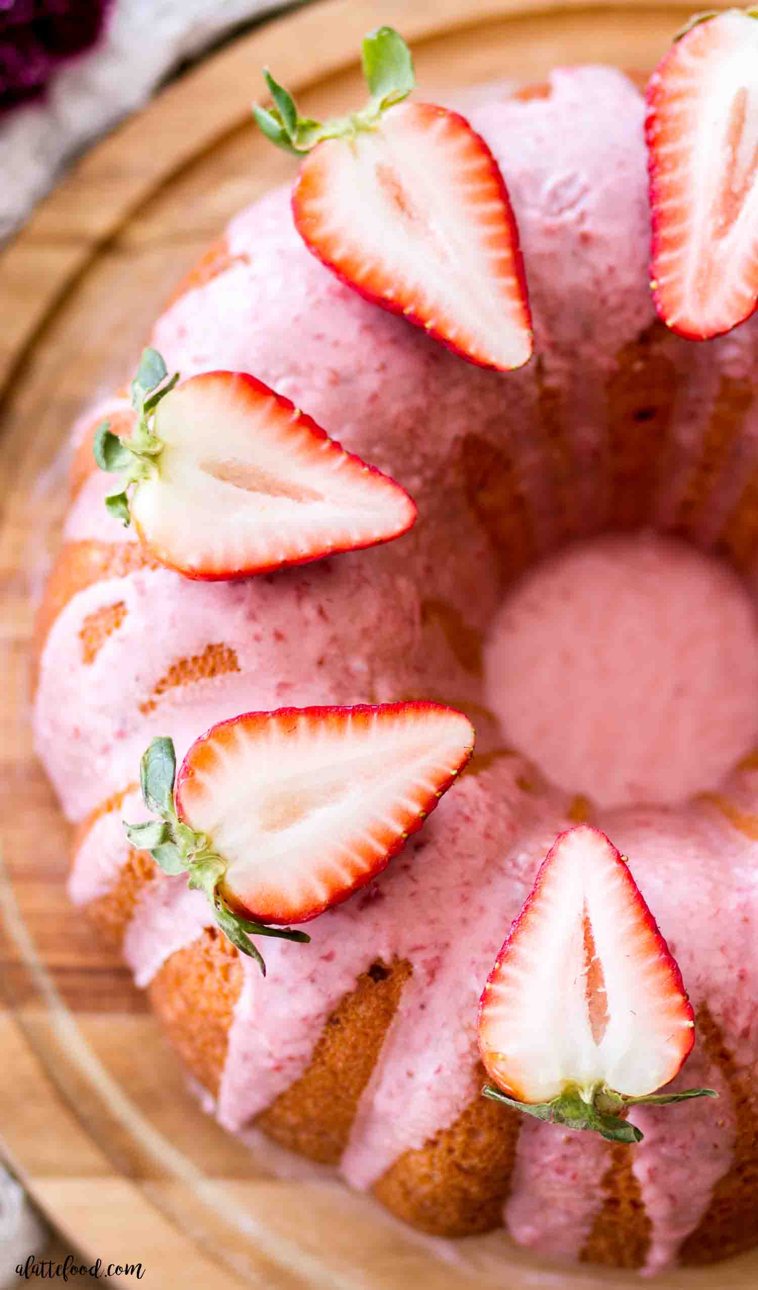 Homemade Strawberry Bundt Cake Recipe 97