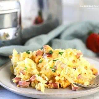 Overnight Crock Pot Breakfast Casserole