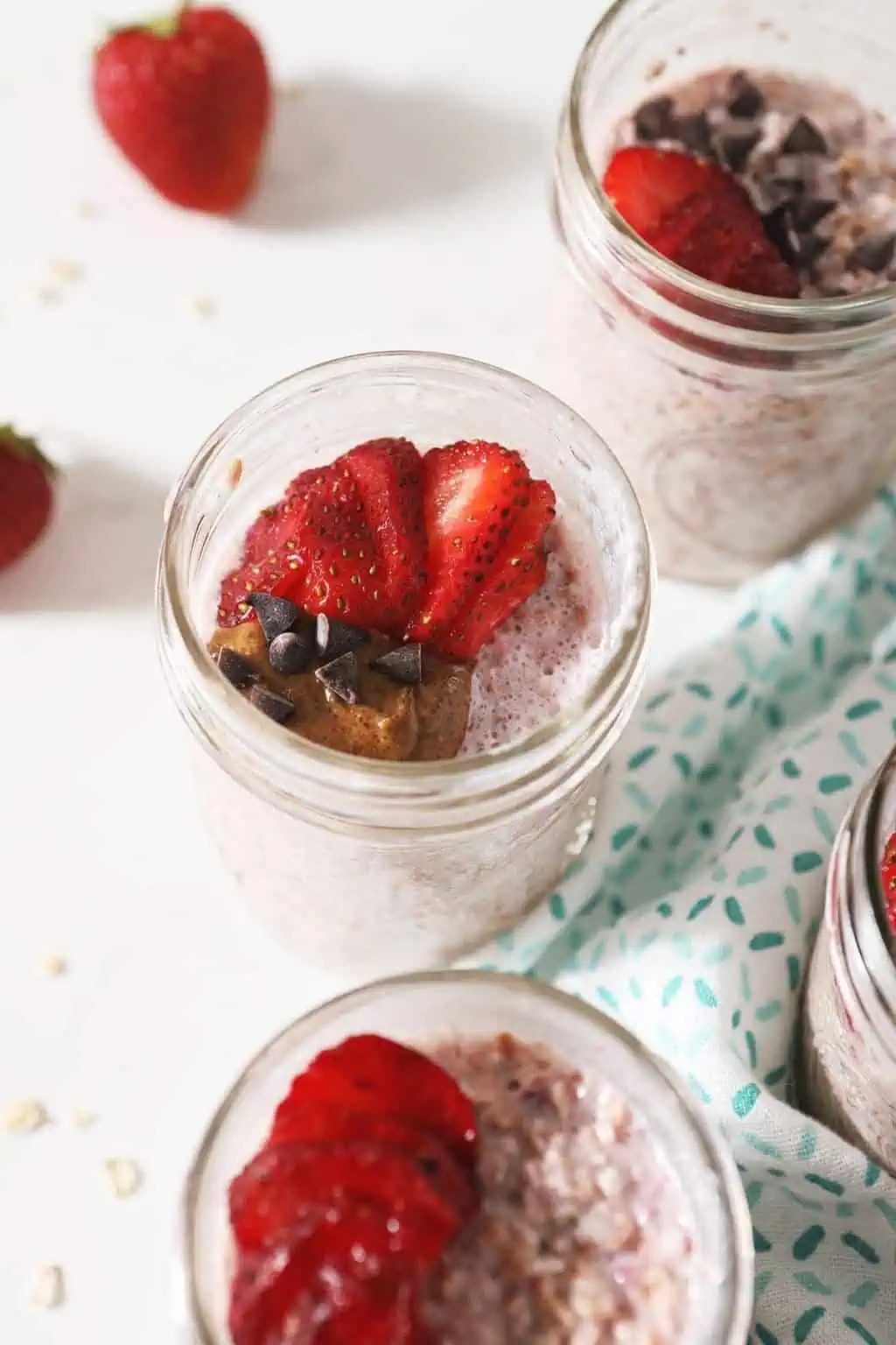 The Speckled Palate Strawberry Overnight Oats Photo