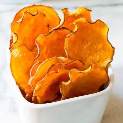 baked sweet potato chips 14