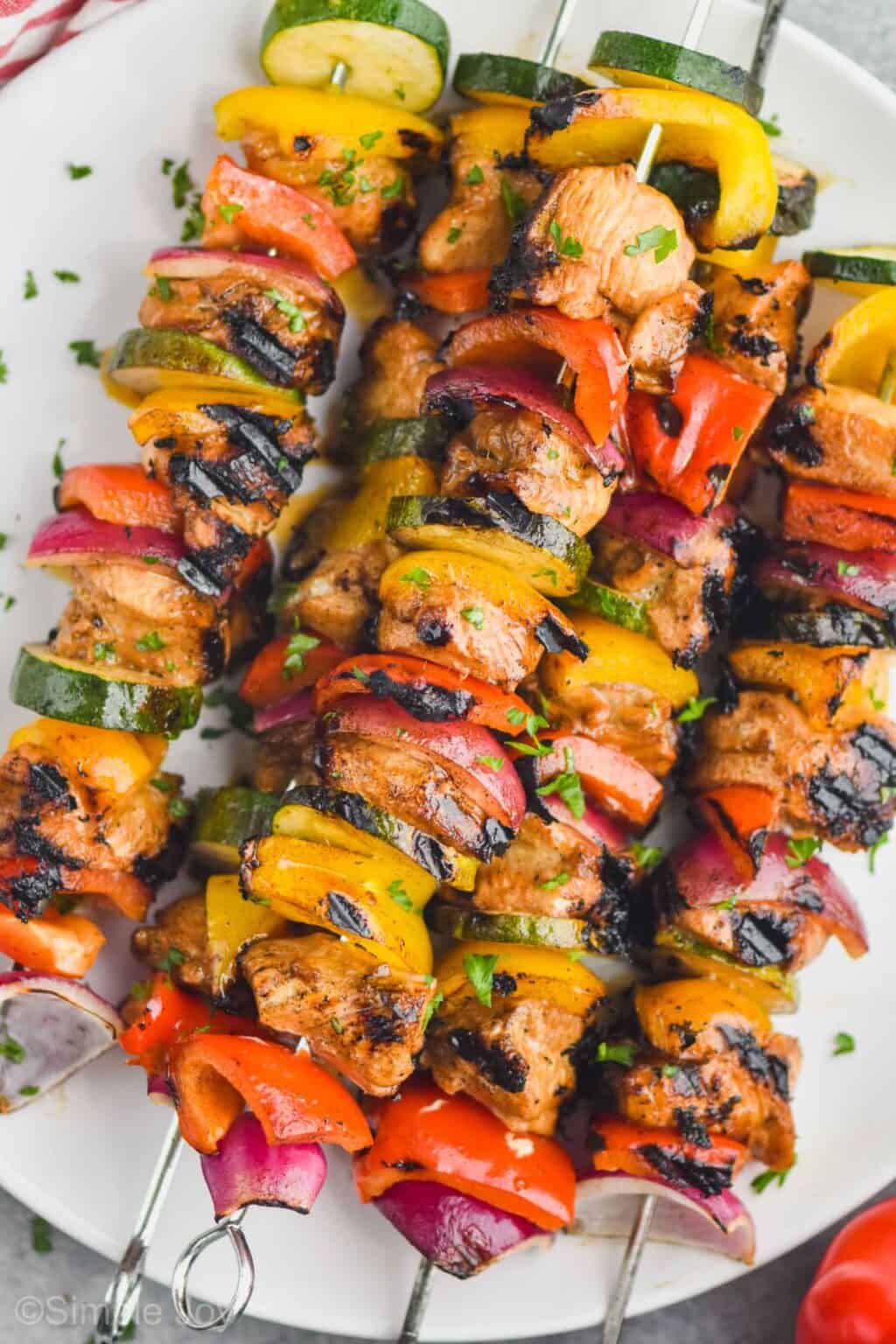 chicken kabobs