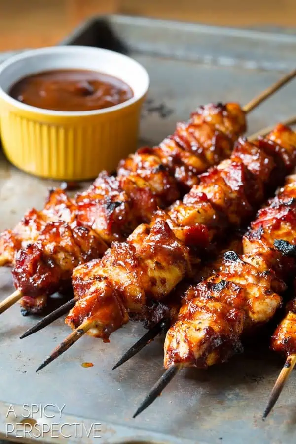 chipotle bbq chicken skewers 5