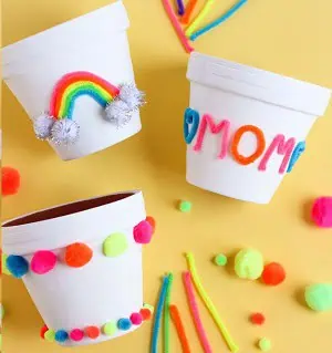 diy mother2527s day flower pot gift idea 7