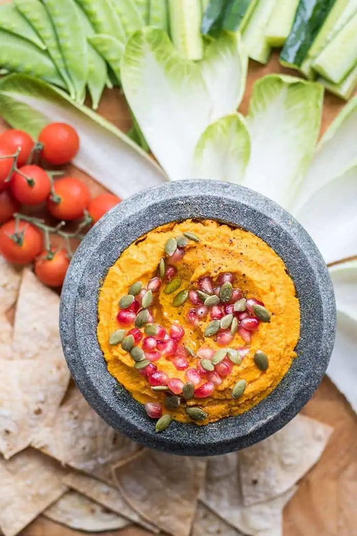 roasted carrot hummus