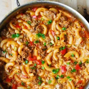 skillet mac and cheese