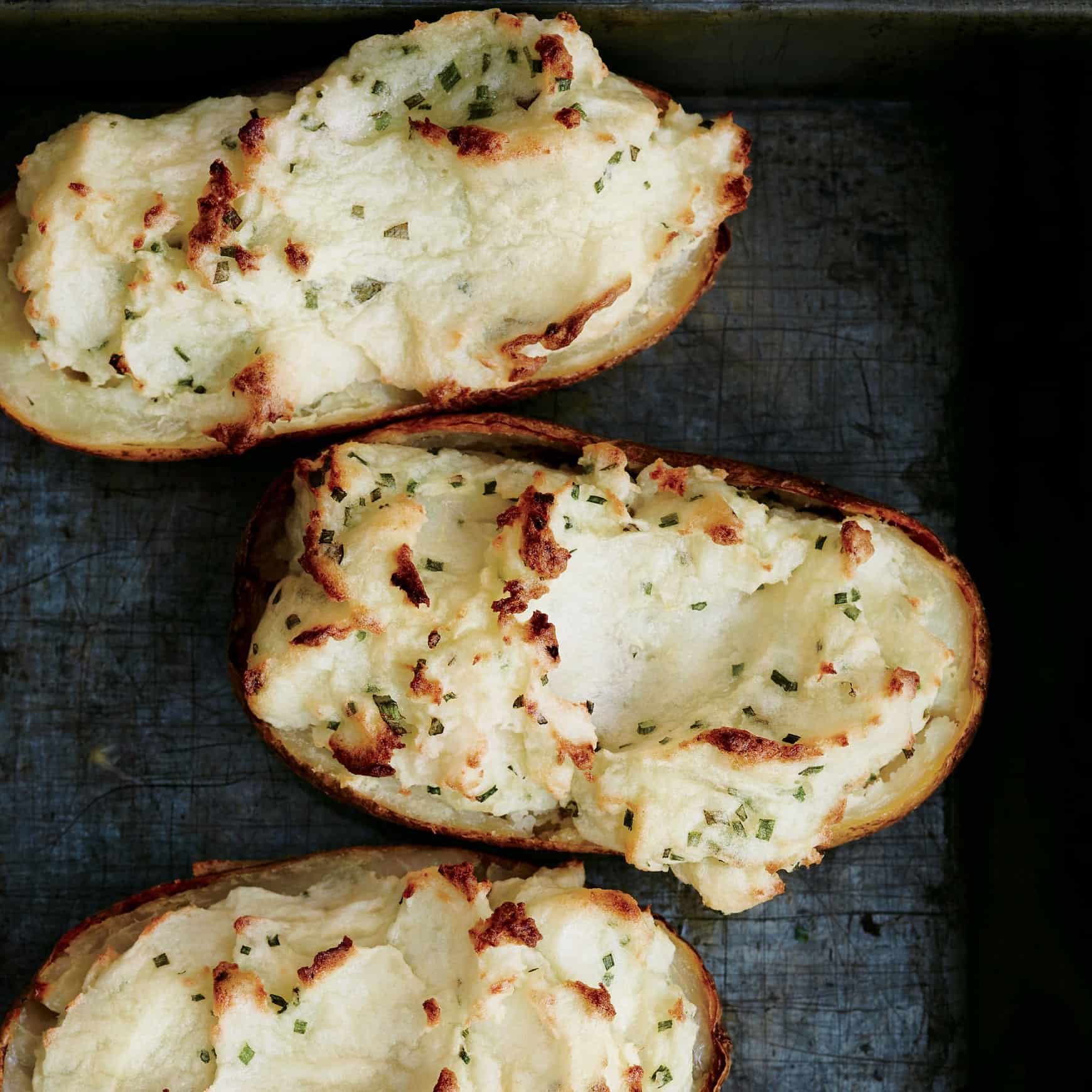 twice baked potatoes