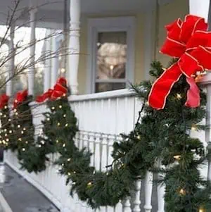 Simple Christmas Garland Bunting