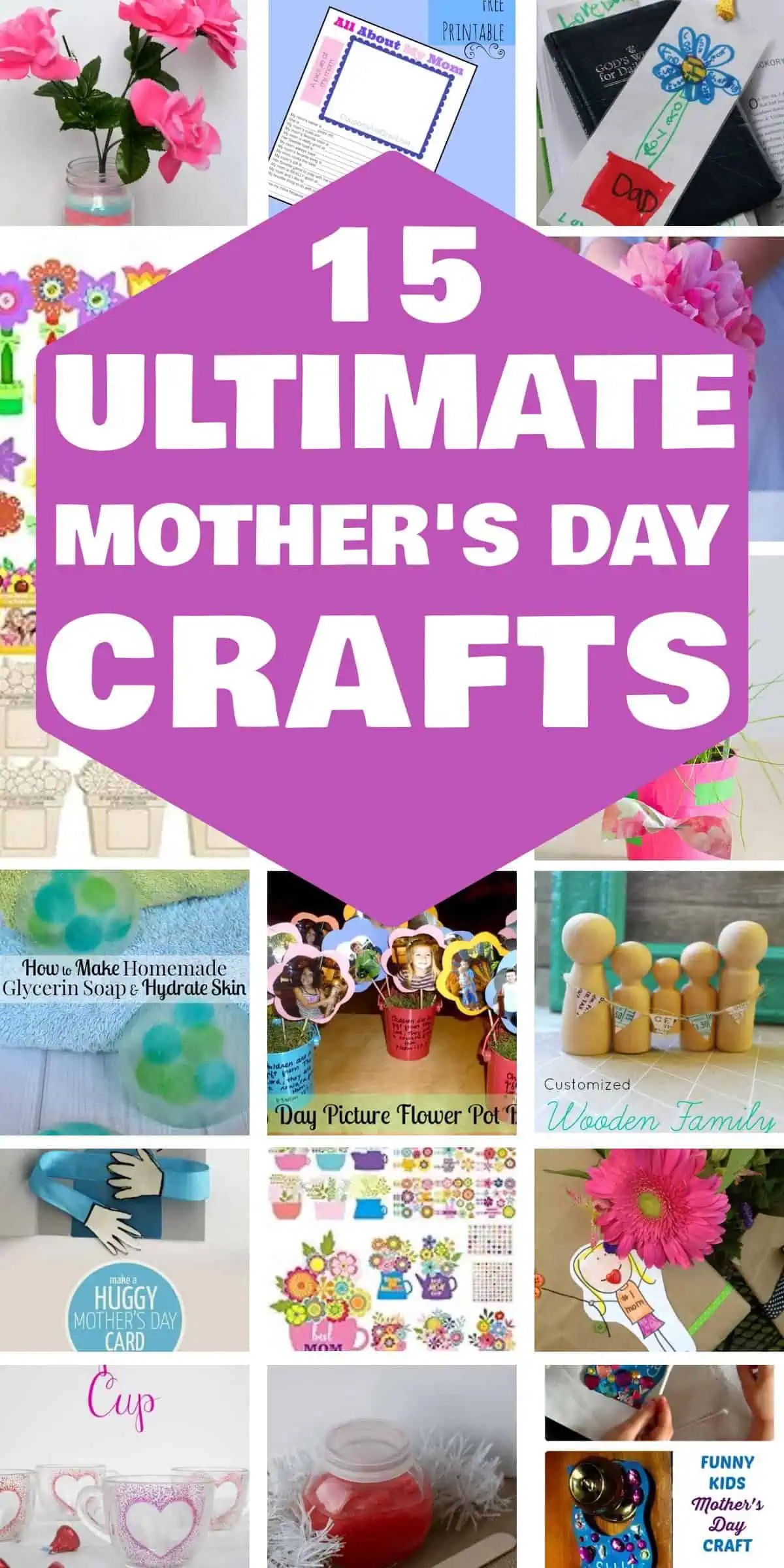 15 Simple Mother s Day Crafts For Kids To Make