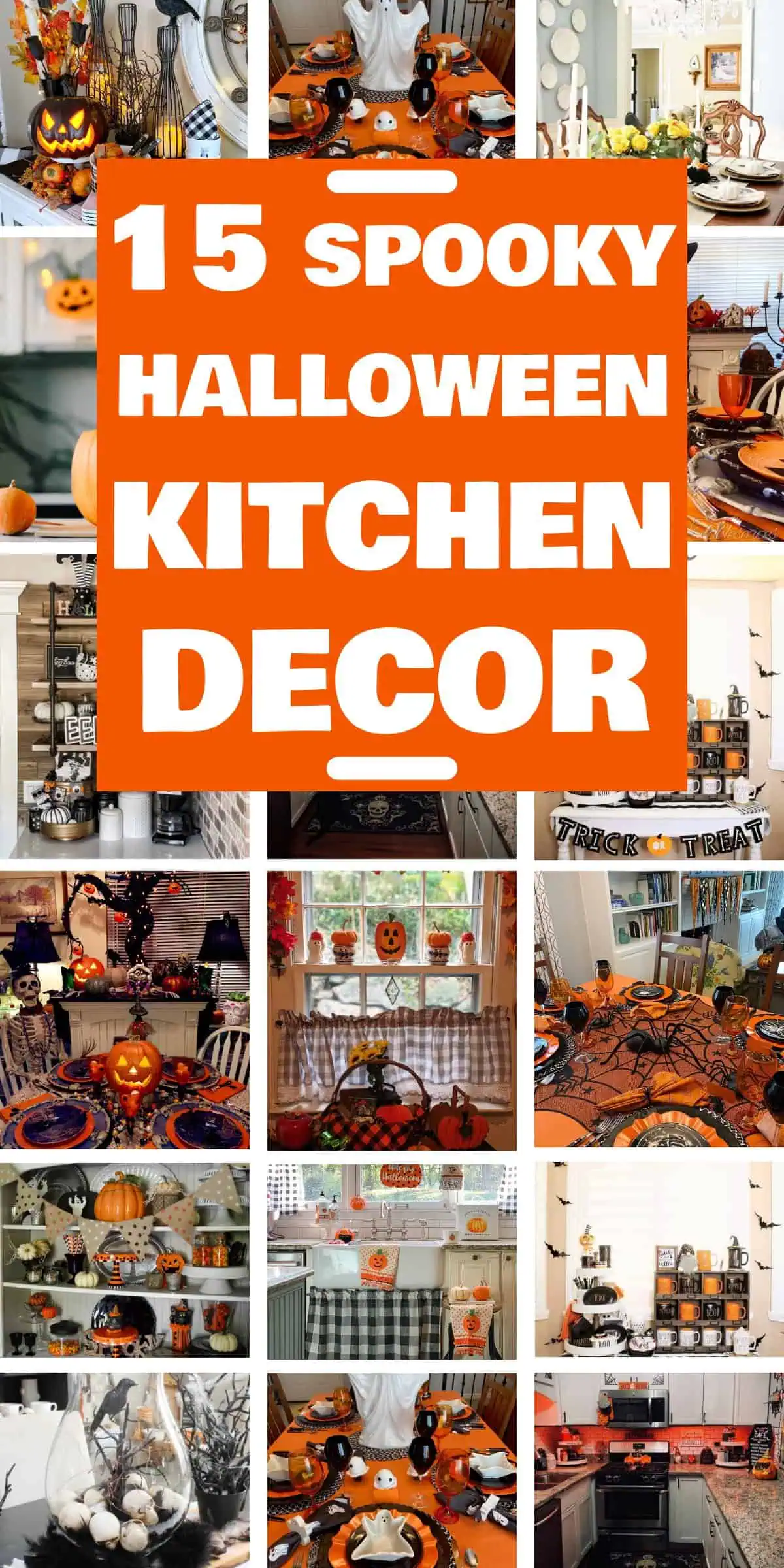15 Spooky Halloween Kitchen Decor Ideas