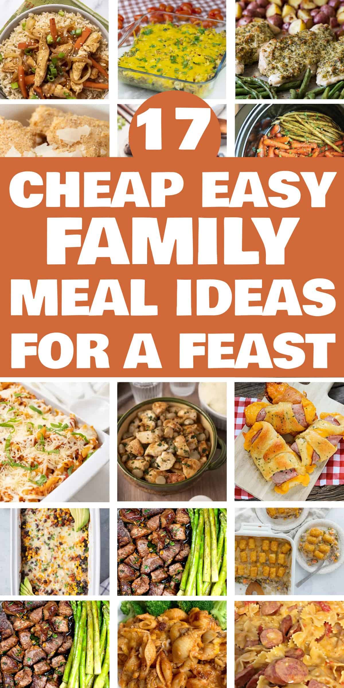 17 Cheap Easy Family Meal Ideas