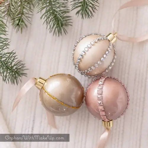 DIY Vintage Christmas Ornaments 