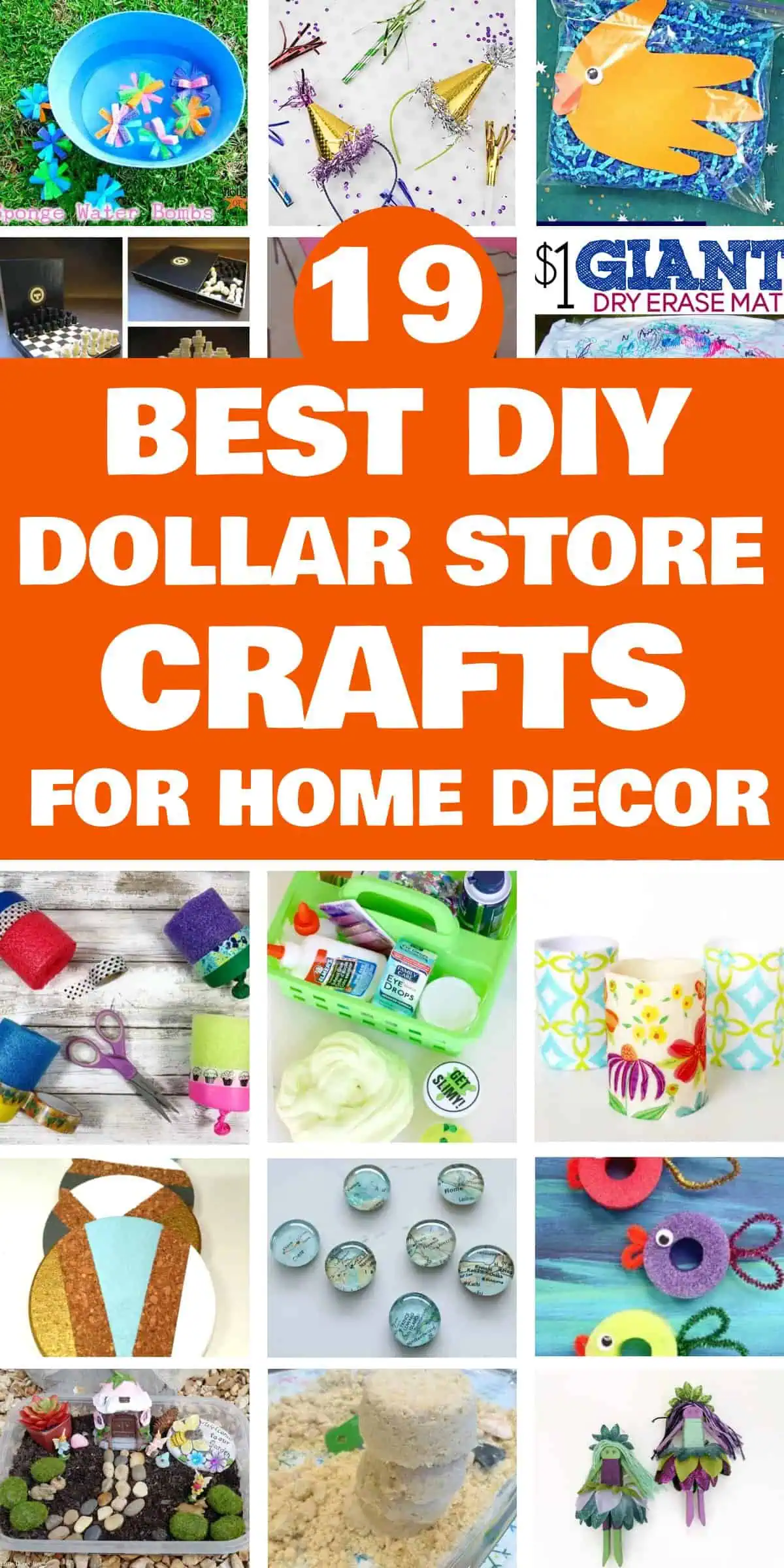 19 Best DIY Dollar Store Crafts