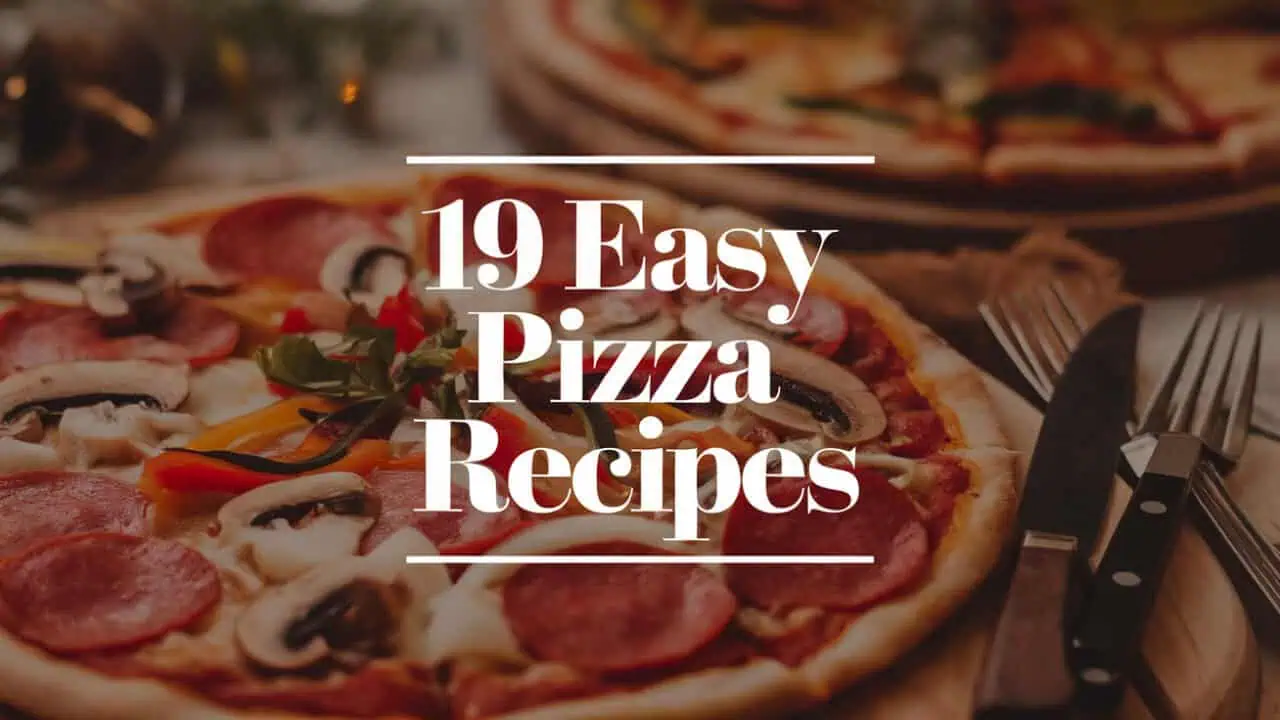 19 Easy Pizza Recipes - Pizza is a universally beloved dish that has transcended its humble beginnings to become a global phenomenon. From its origins in Italy to its adaptations across various cultures, pizza has evolved into a versatile and endlessly customizable meal. Whether you prefer a classic Margherita with its simple yet divine combination of tomato, mozzarella, and basil, or you're more adventurous with toppings like prosciutto, arugula, and truffle oil, there's a pizza recipe out there for everyone.