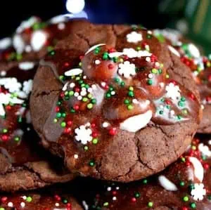 Hot Chocolate Cookies