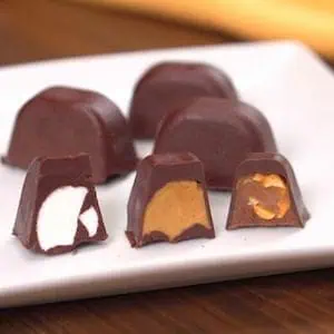 Ice Cube Tray Chocolates 