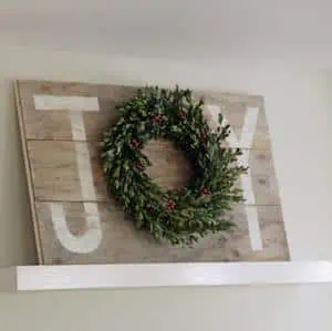 Joy Christmas Wall Art 