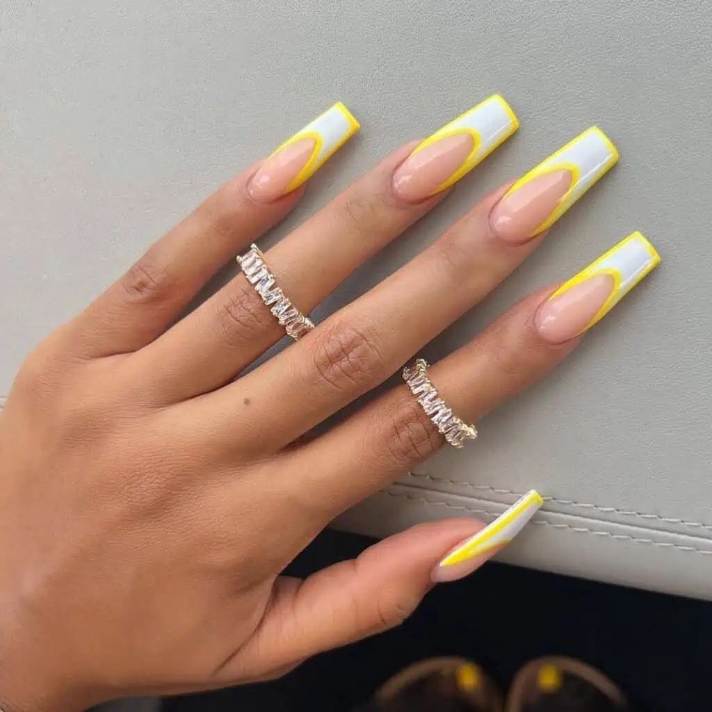 yellow nails 20