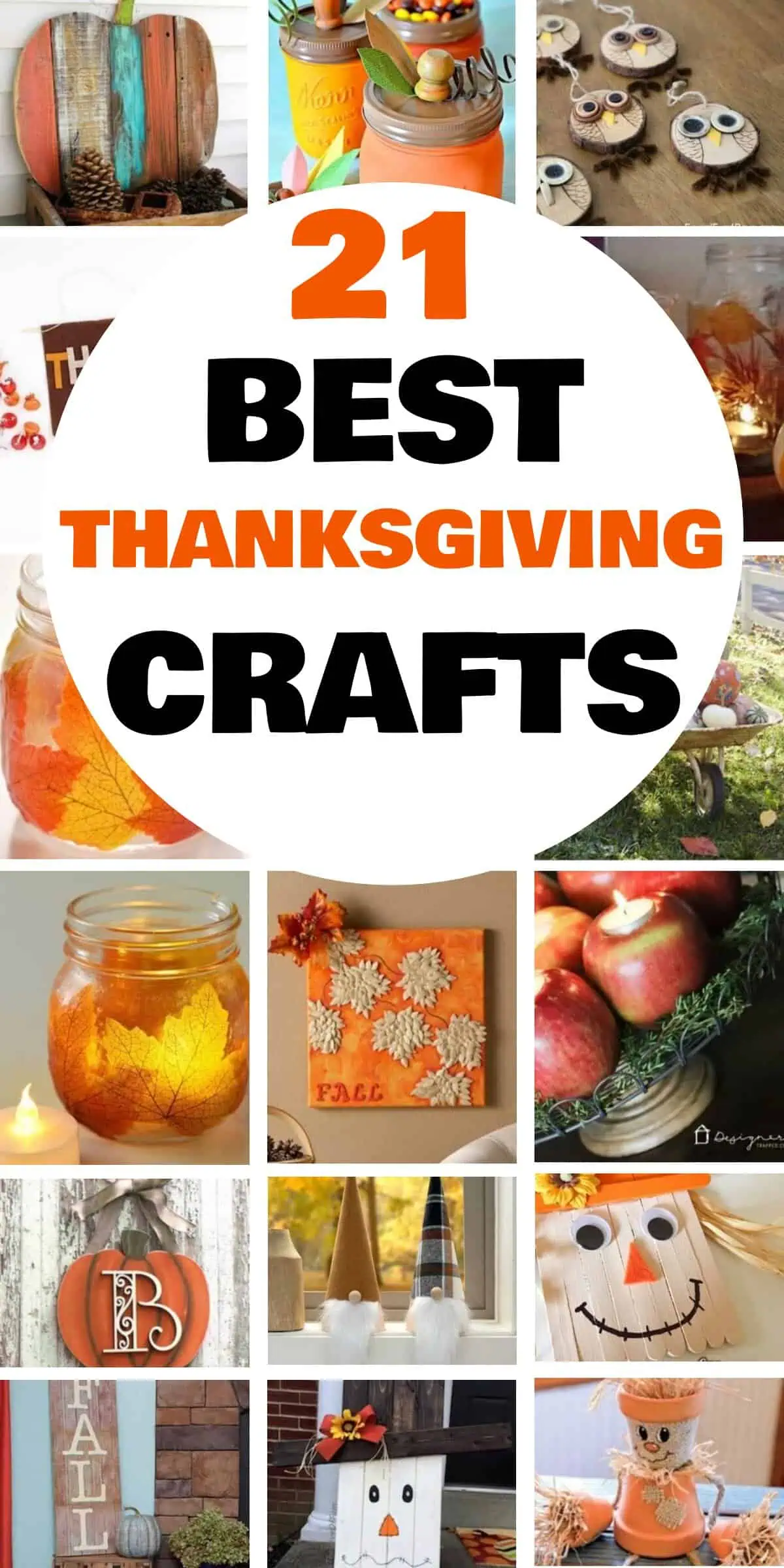 21 Best Thanksgiving Crafts for Adults