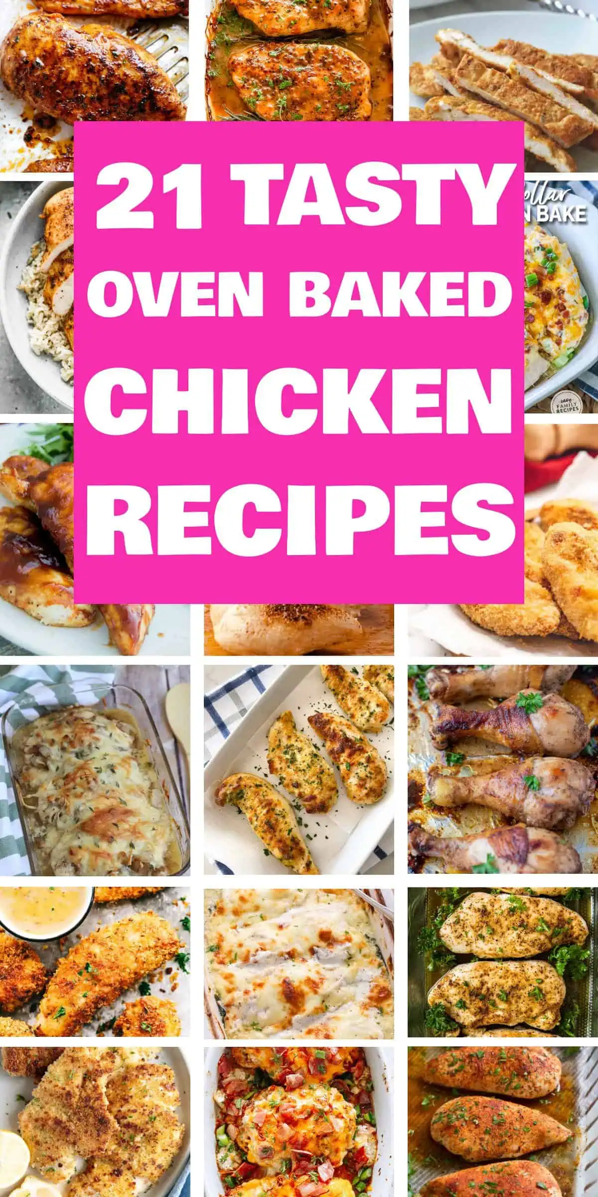 21 Delicious Oven Baked Chicken Recipes [2024] Perfect for Weeknight