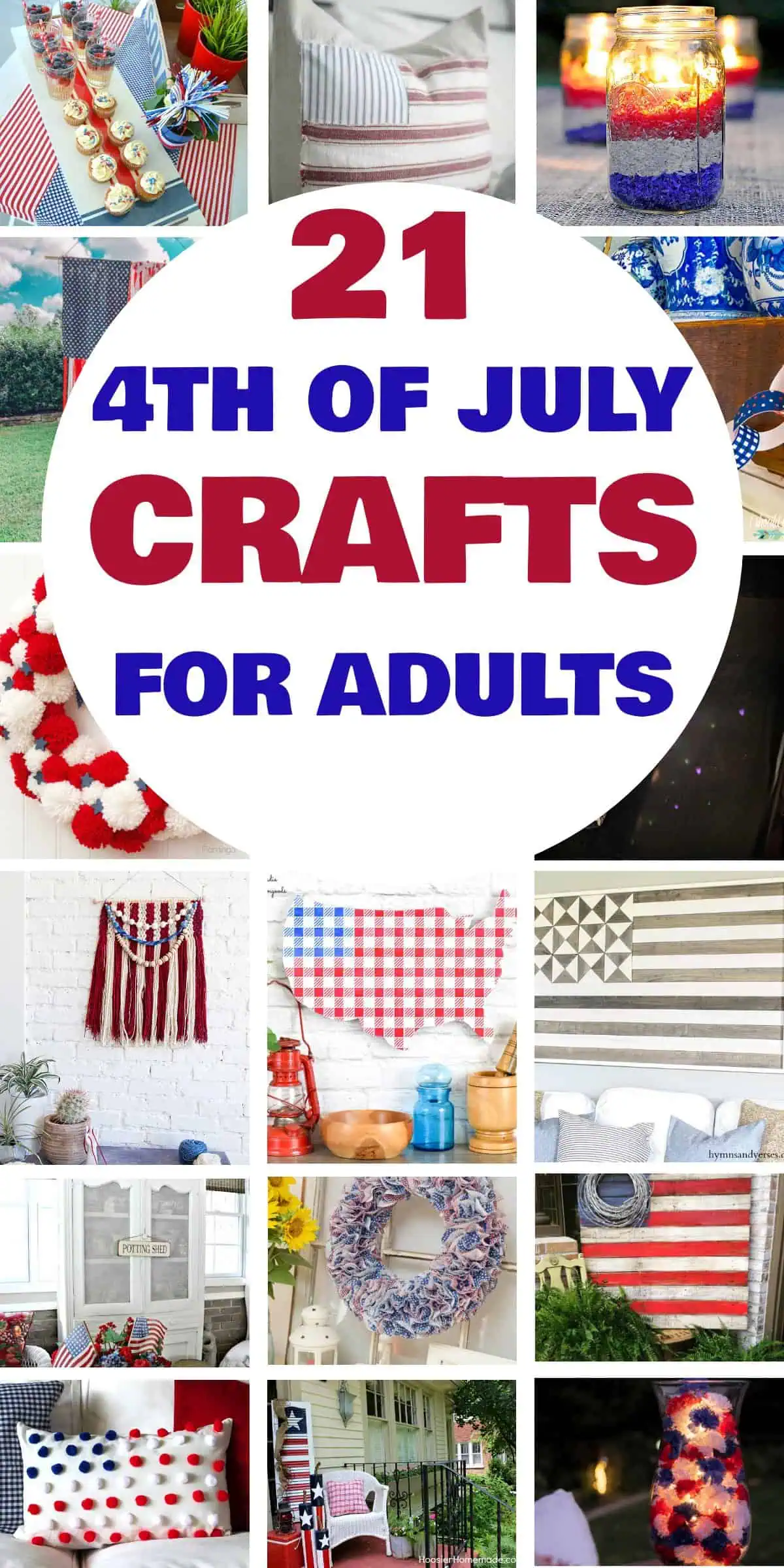 21 Easy 4th Of July Crafts For Adults