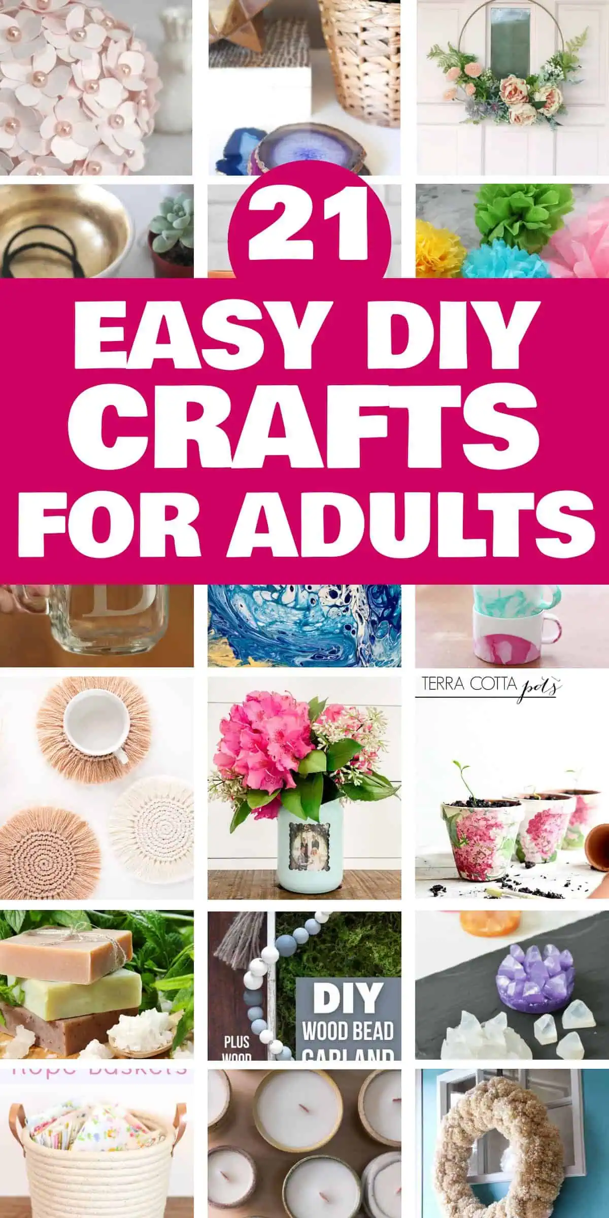 21 Easy DIY Crafts For Adults