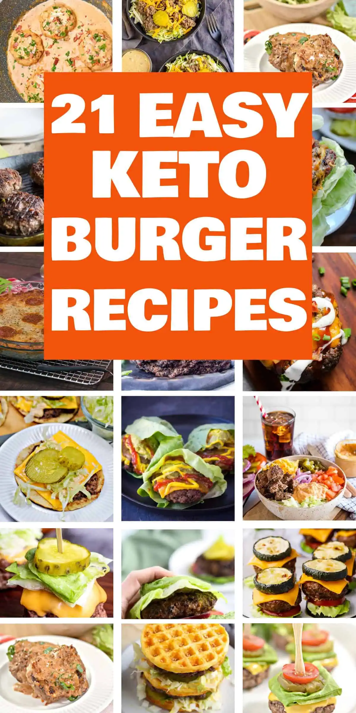 21 Easy Keto Burger Recipes