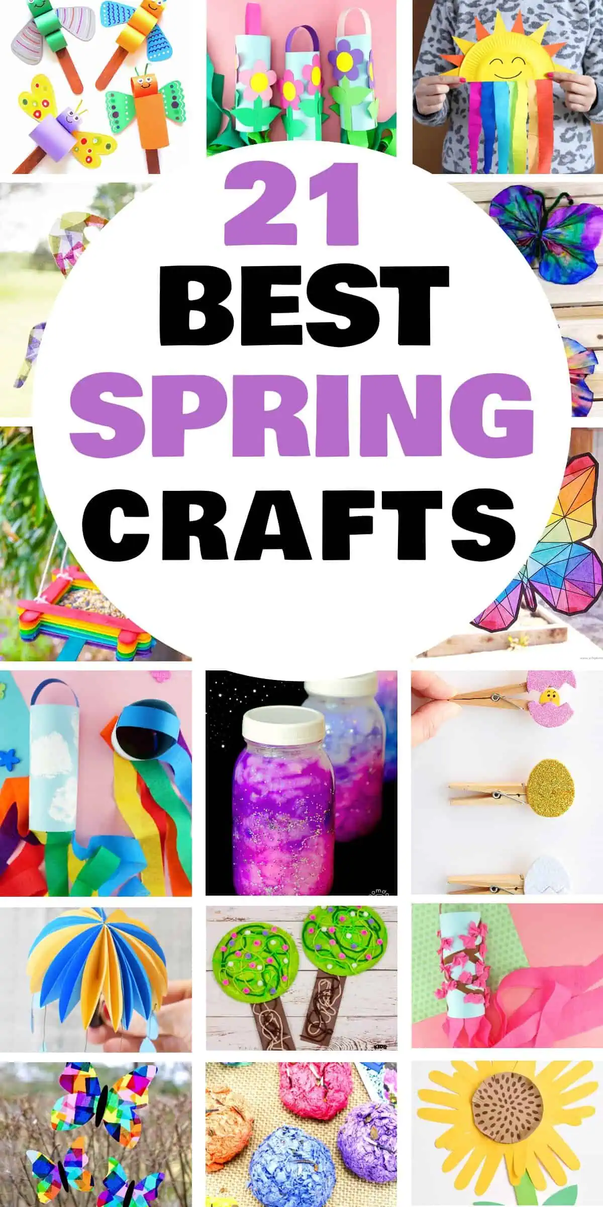 21 Easy Spring Crafts For Kids4