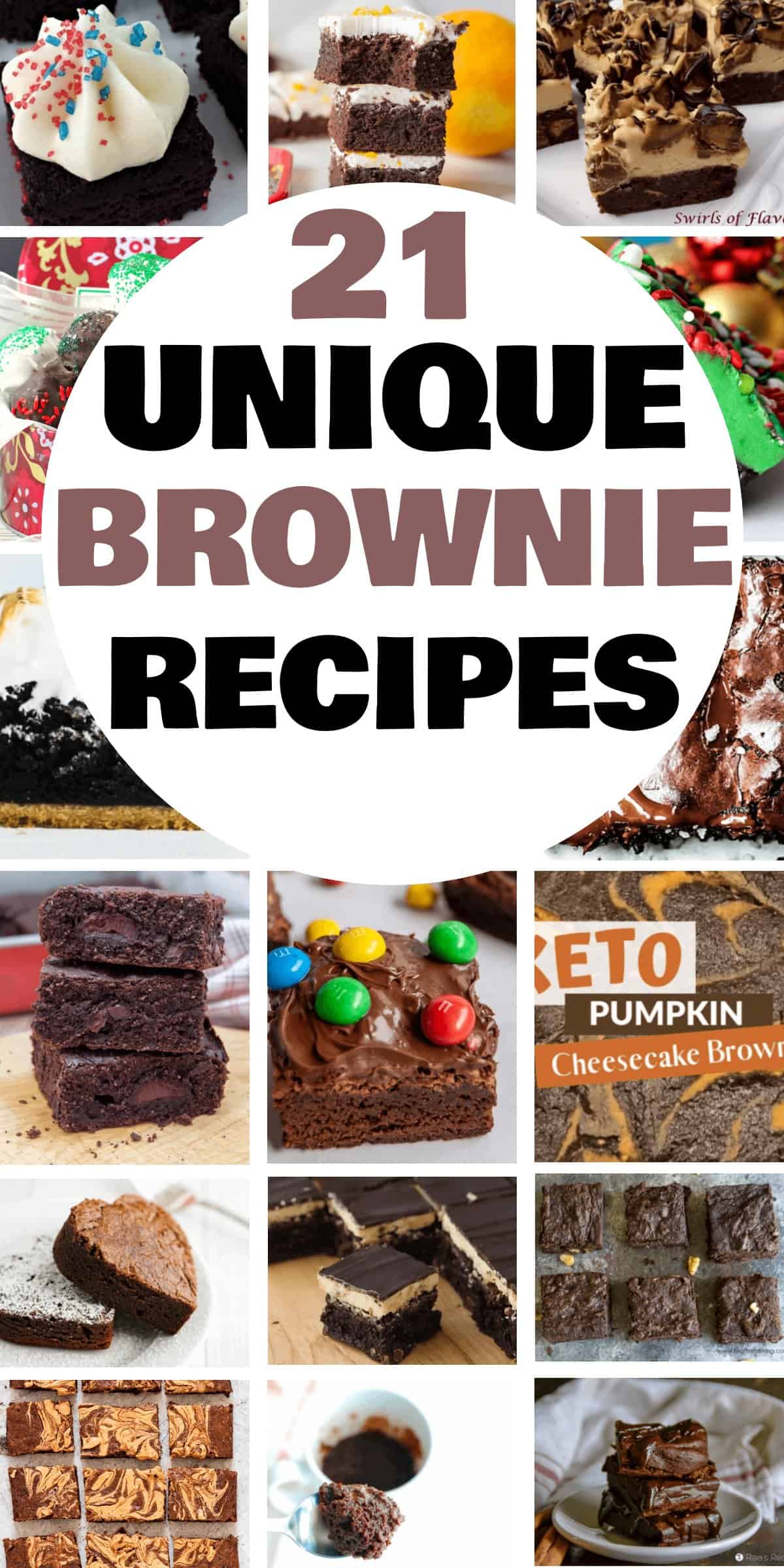 21 Unique Easy Brownie Recipes
