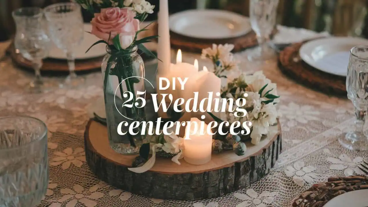 25 Easy DIY Wedding Centerpieces 1 - Planning a wedding is a journey filled with creativity, love, and a touch of personal flair. One of the most exciting aspects of wedding preparation is designing the perfect centerpieces that will adorn the tables at the reception. These centerpieces set the tone, adding a unique charm and ambiance to the celebration. By crafting your own DIY wedding centerpieces, you can infuse your special day with personal touches that reflect your style and personality.