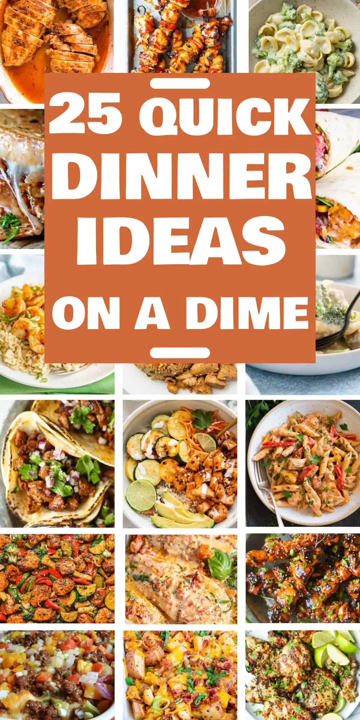 25 Quick Easy Dinner Ideas