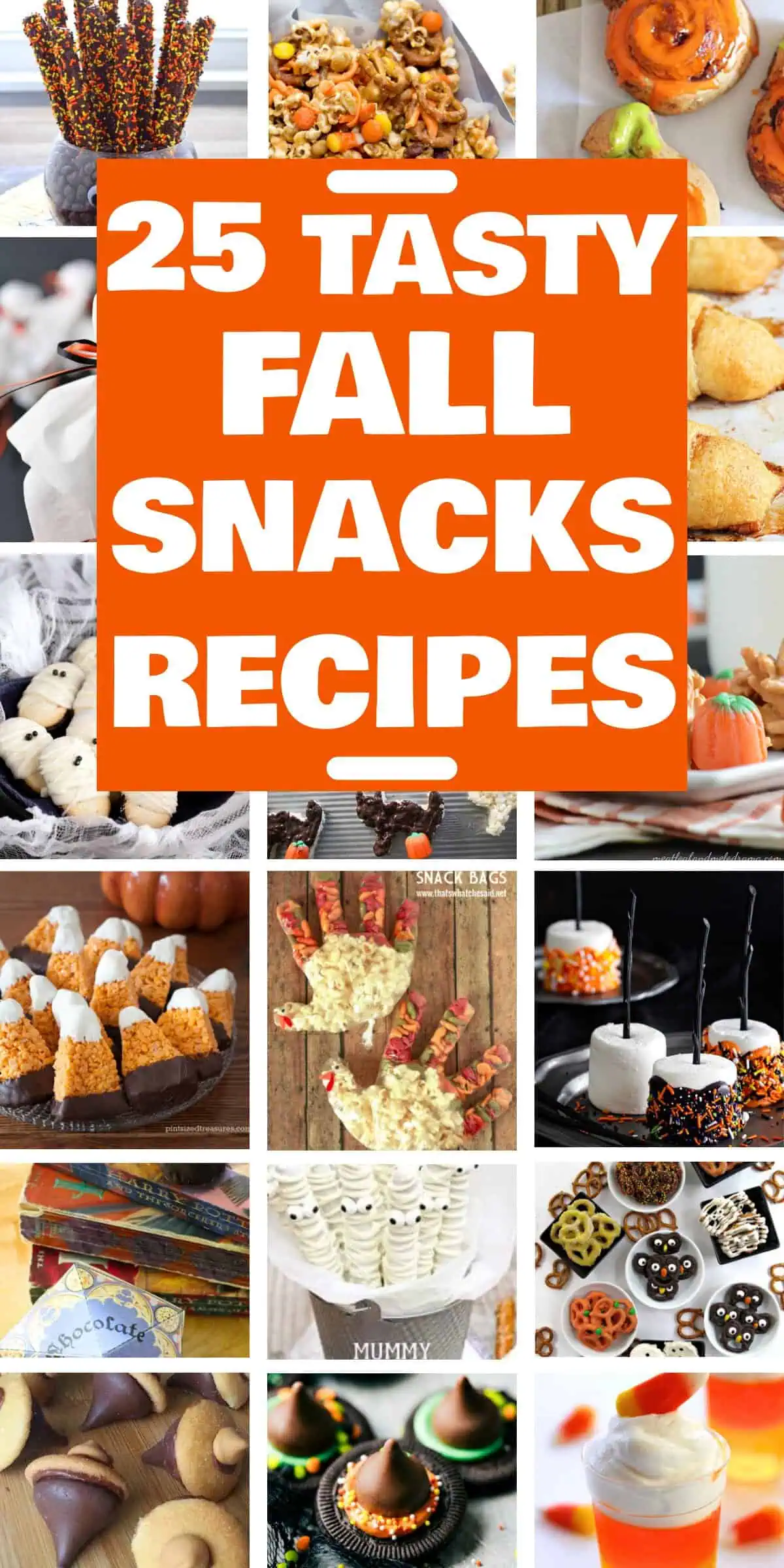 25 Simple Fall Snacks