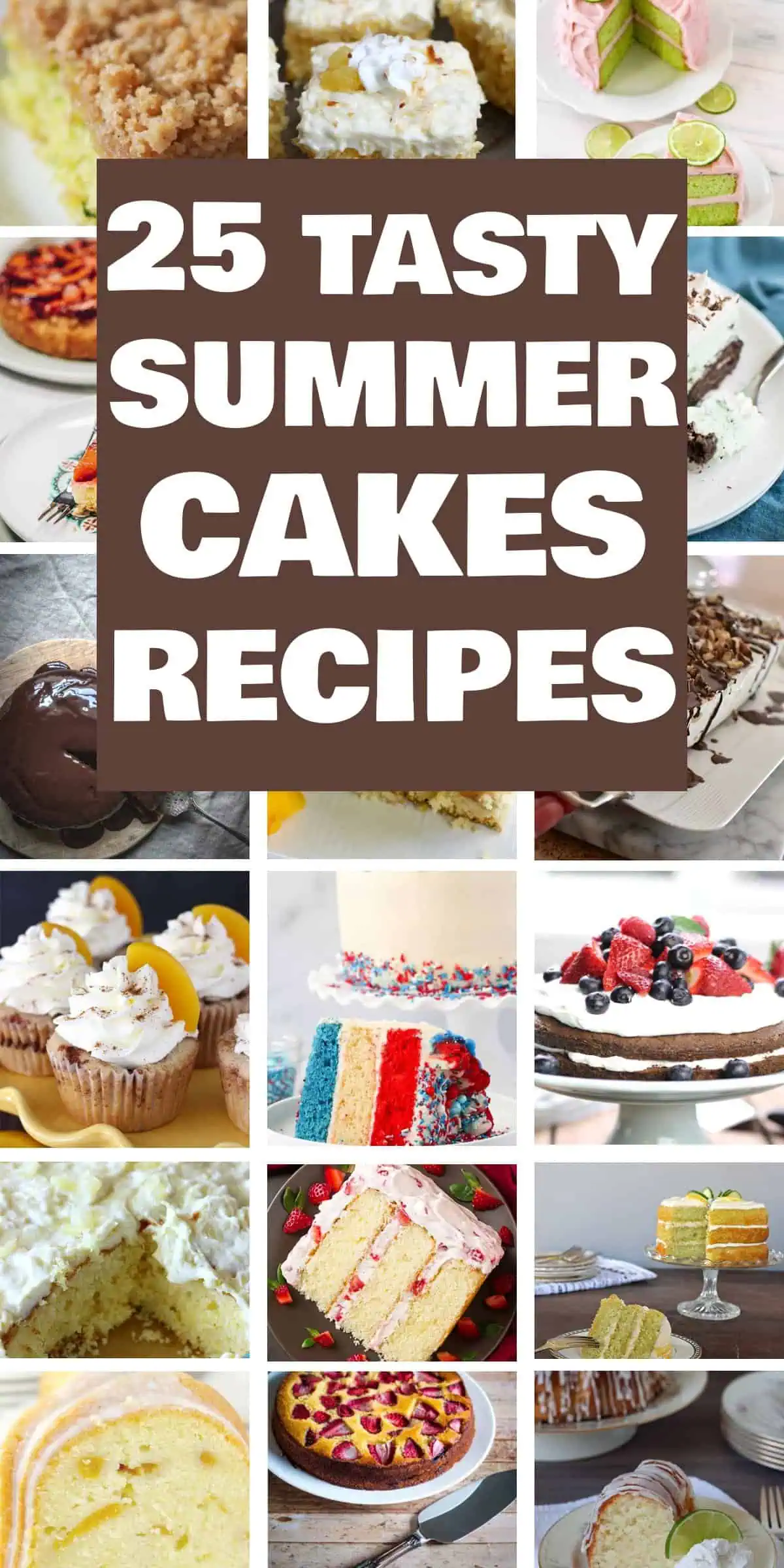 25 Yummy Summer Cakes