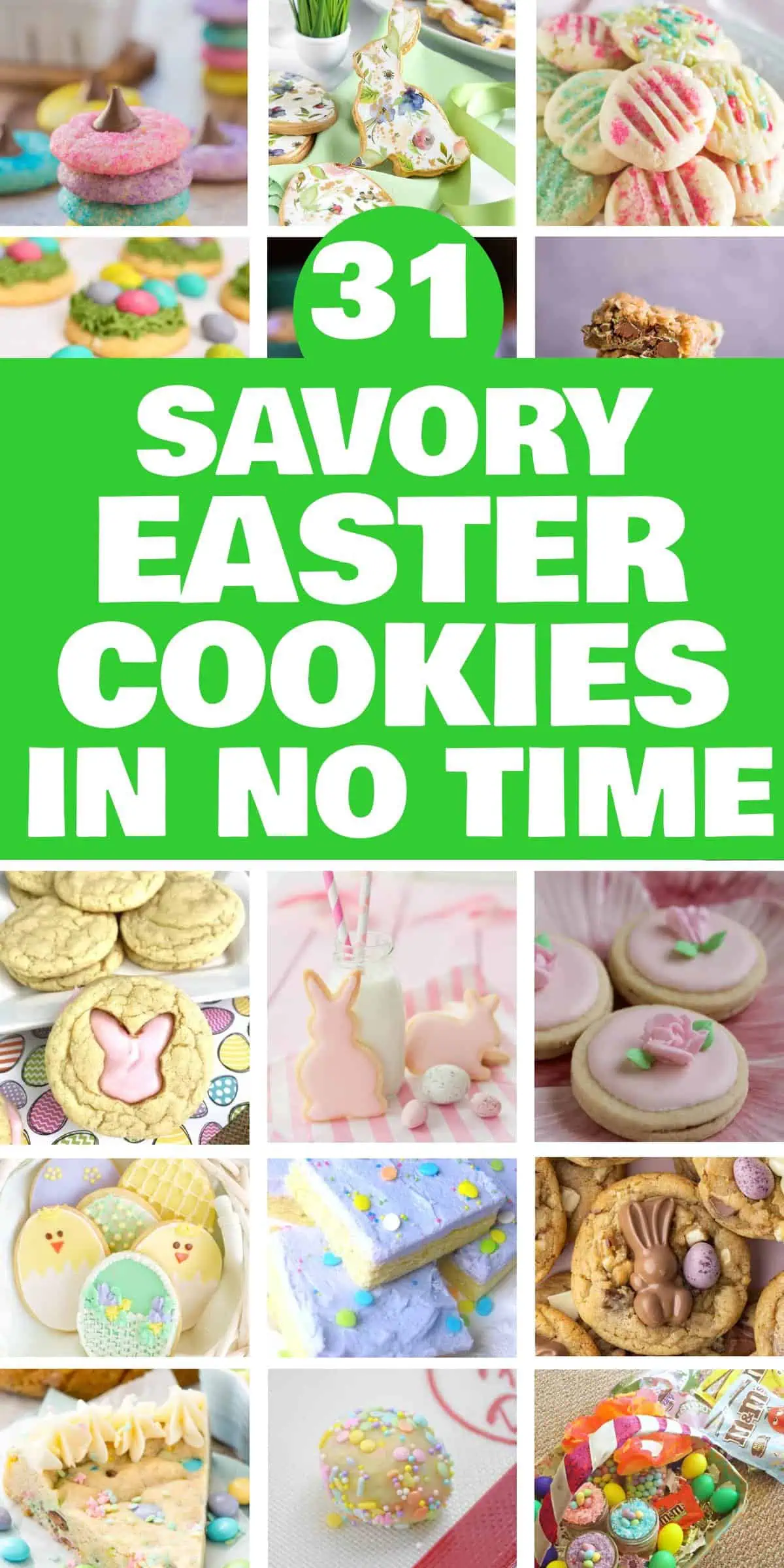 31 Cute Easter Cookies